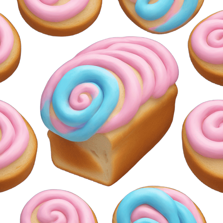 Bubblegum bread emoji