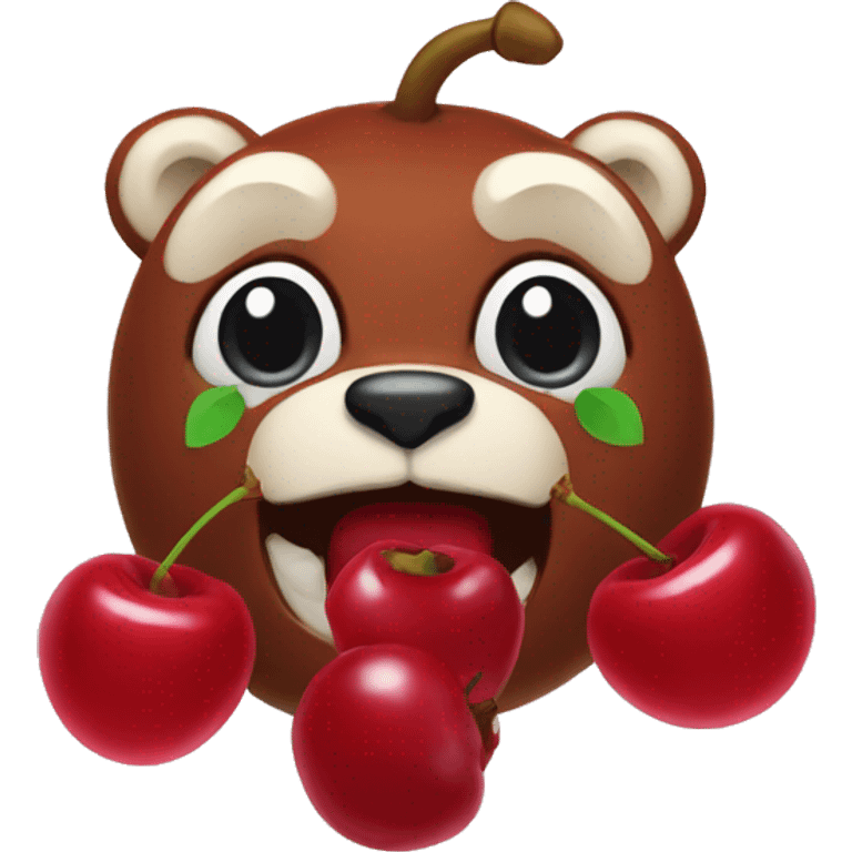 Cherry Bear emoji