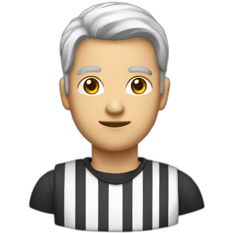 Voleur en tenue de prison emoji