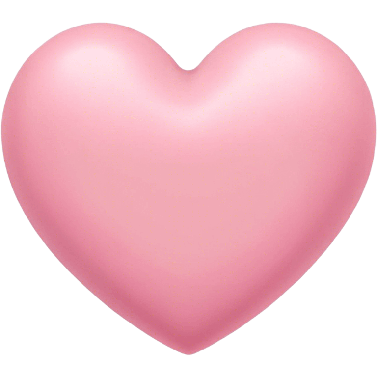 Heart pink pastel emoji