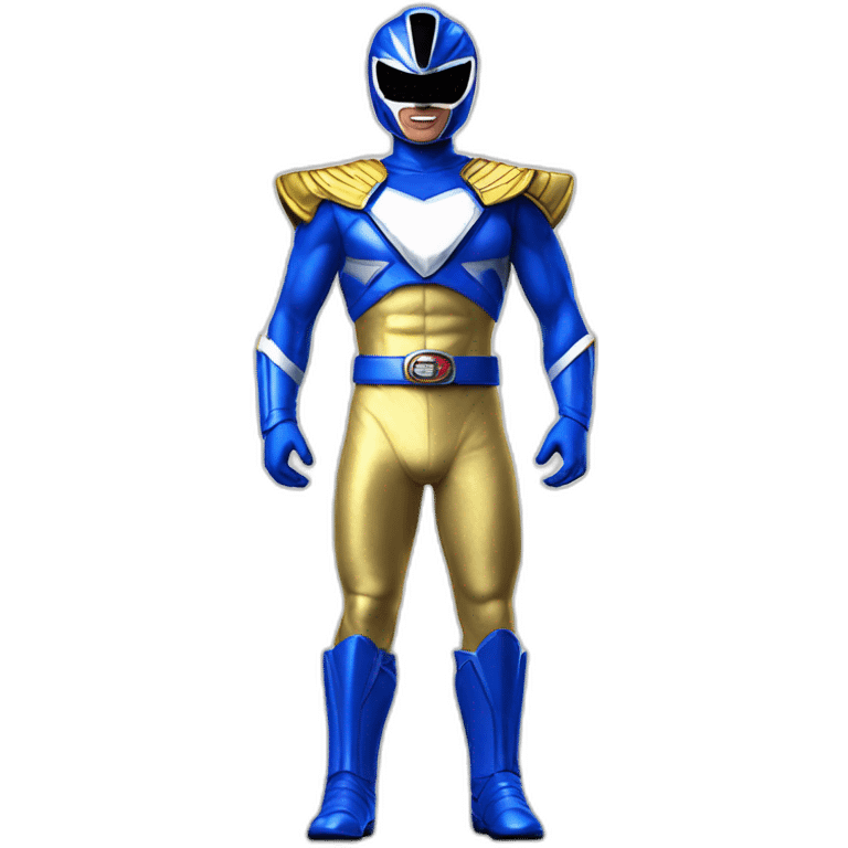 blue power ranger full body emoji