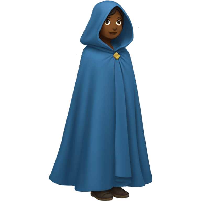 mary blue cloak emoji