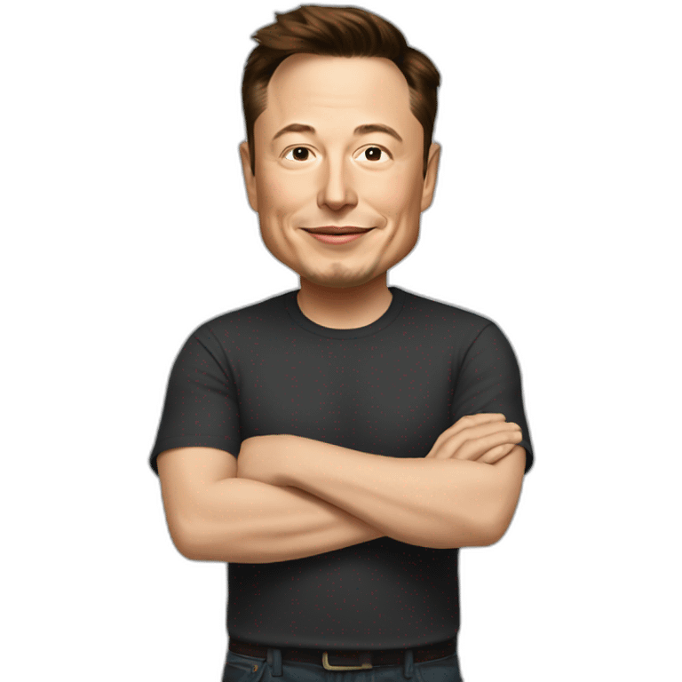 Elon Musk emoji