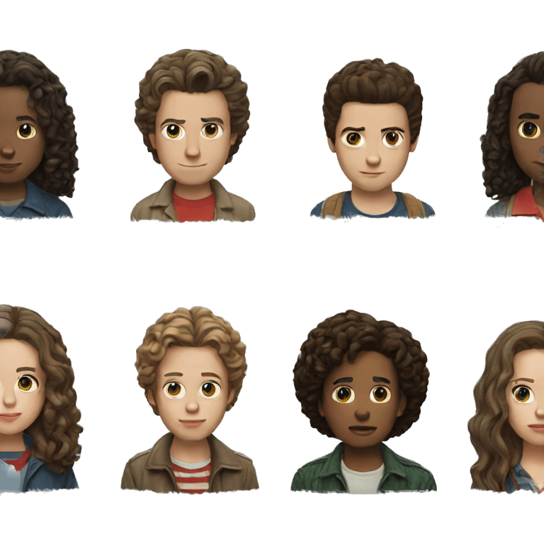 Stranger things emoji