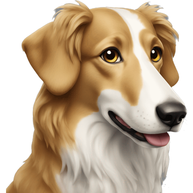 Borzoi dog emoji