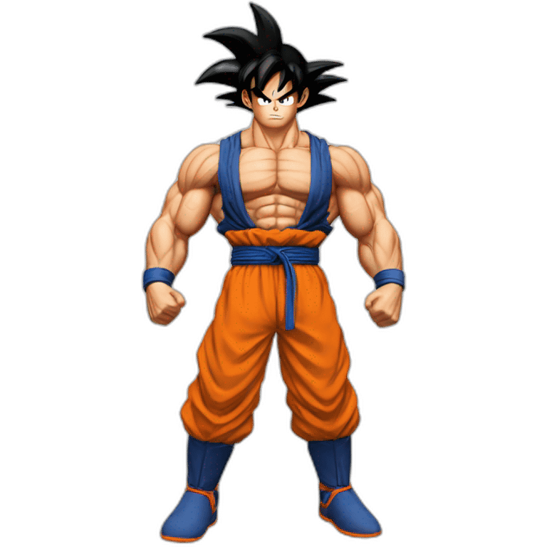 Goku qui a fait de la musculation  emoji