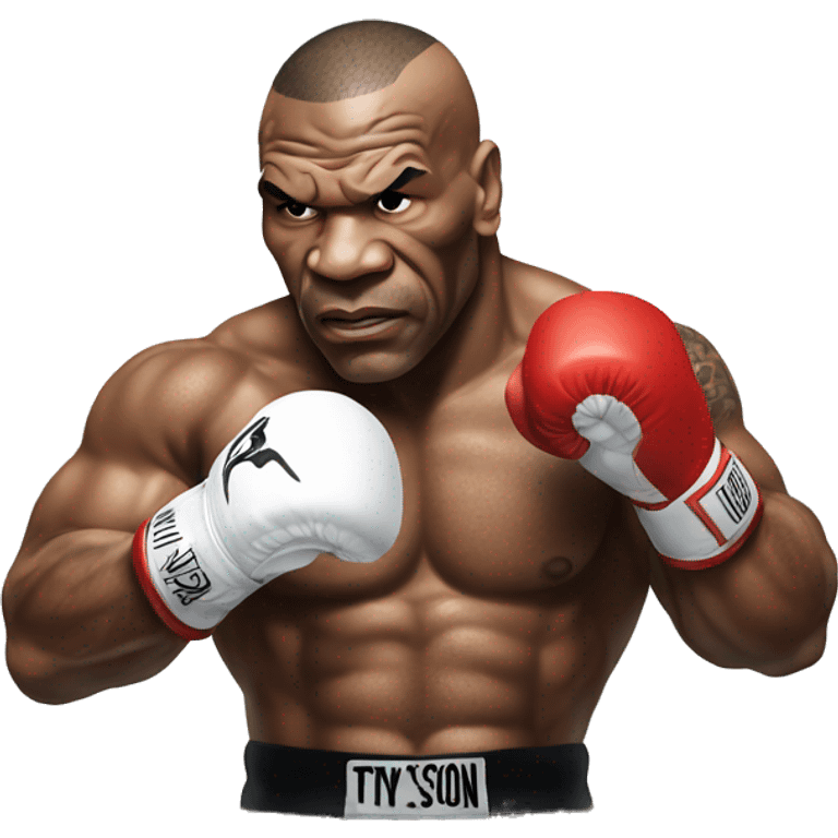 Mike tyson fighting emoji