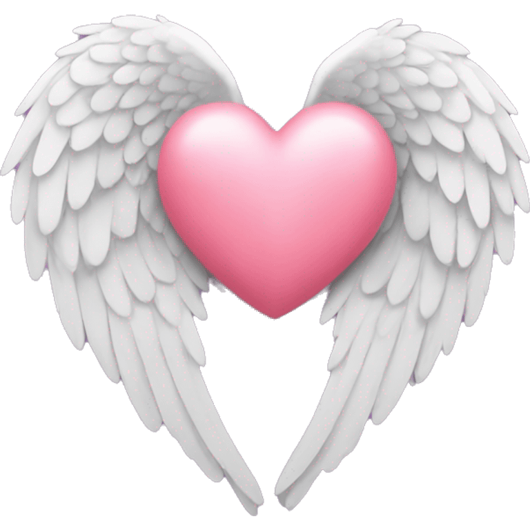 heart with angel wings emoji