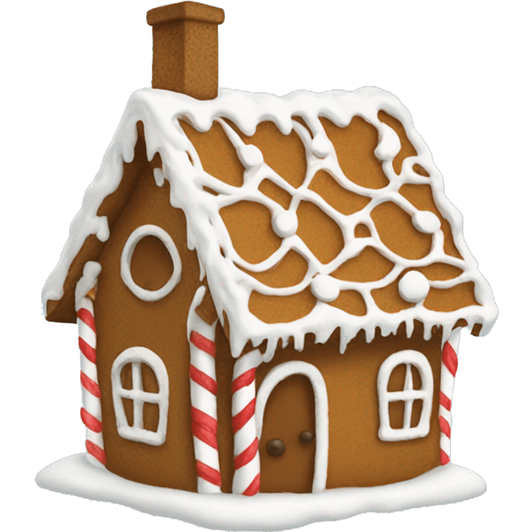 gingerbread house emoji