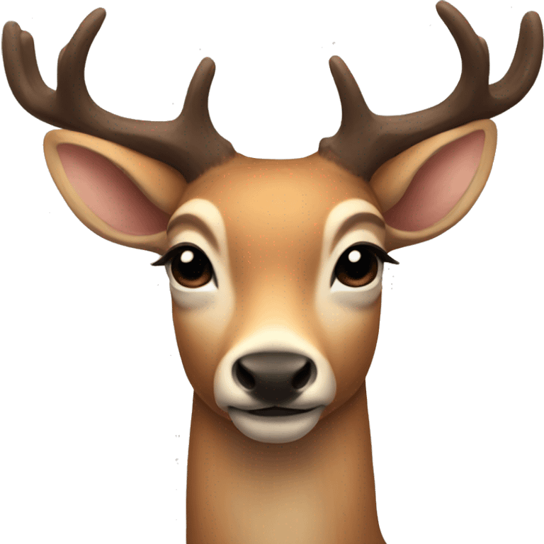 Aesthetic deer  emoji