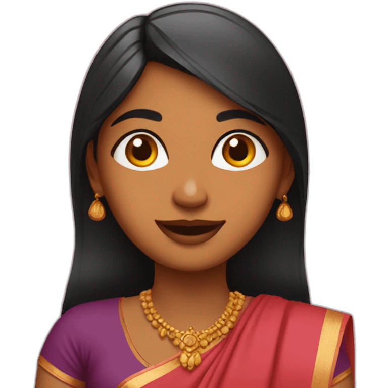 Indian girl from Goa emoji