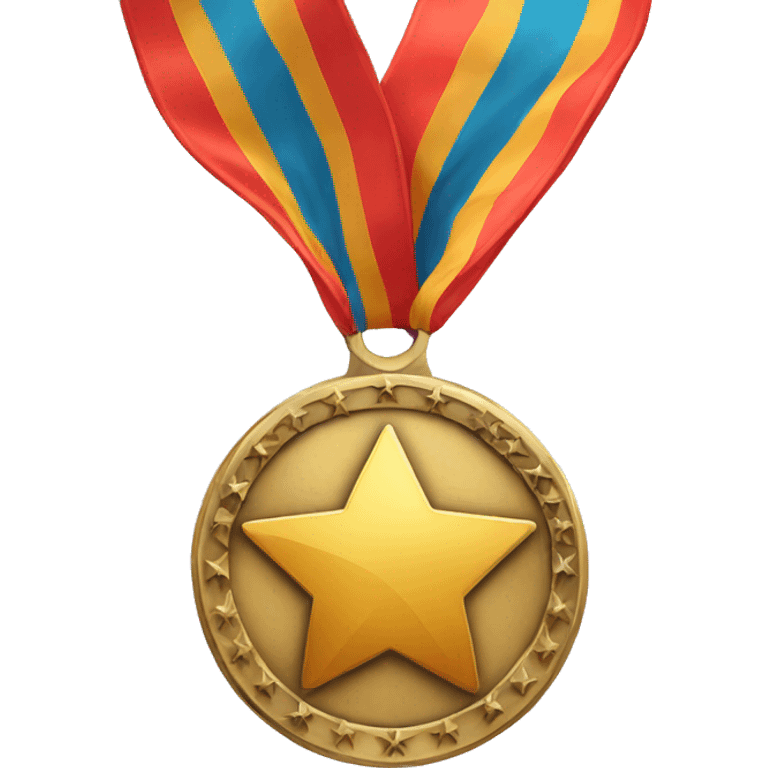 medal with star emoji