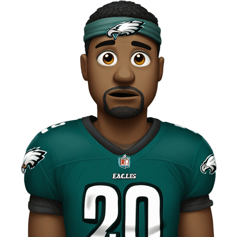 Eagles fan crying emoji