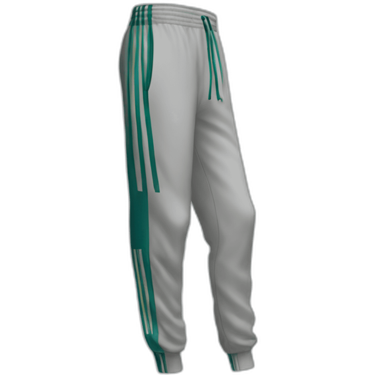 Adidas track pants emoji