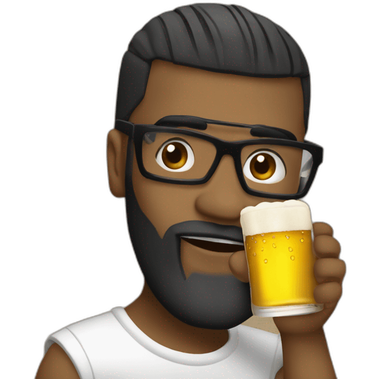 fally ipupa+ beer emoji