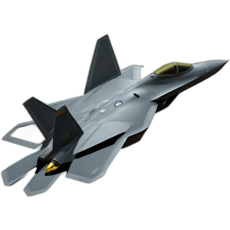 F-22 raptor rear view emoji