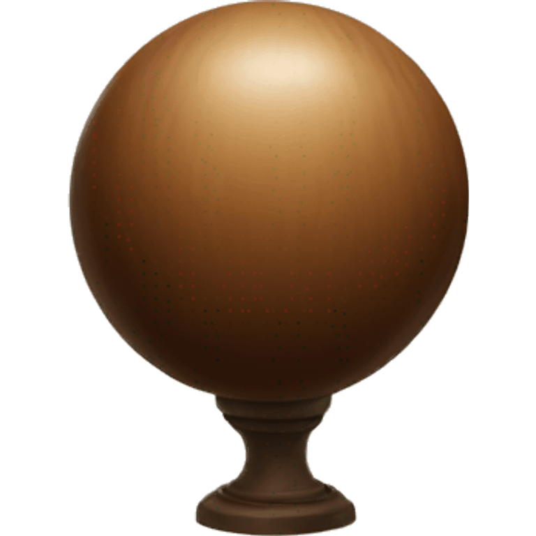 laurel oracle brown sphere  emoji