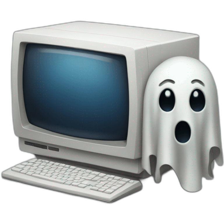 Ghost computer emoji