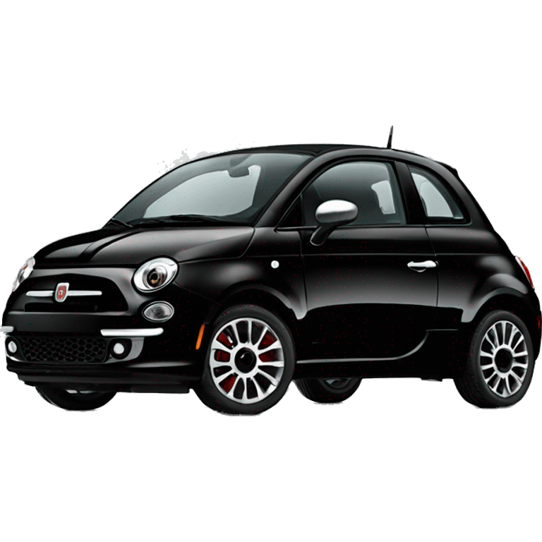 black 2010’s fiat 500 emoji