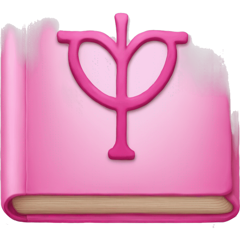 Pink bible emoji emoji