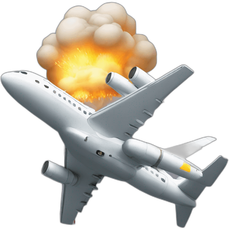 Avion explose tour emoji