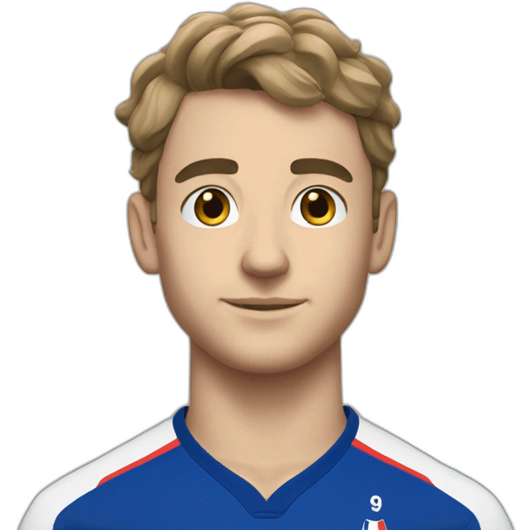 antoine dupont with france shirt number 9 emoji