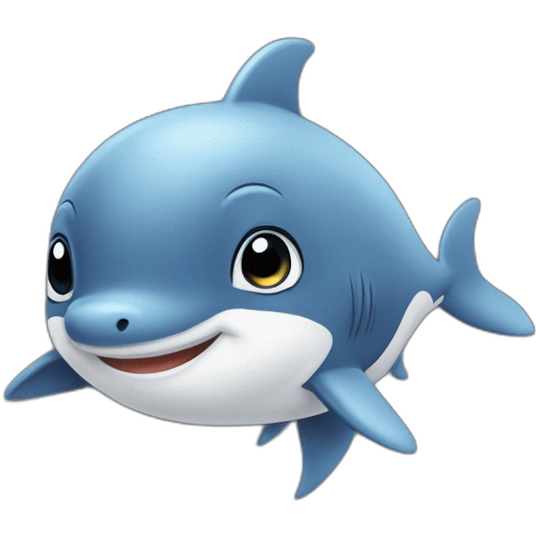 delfin cute emoji