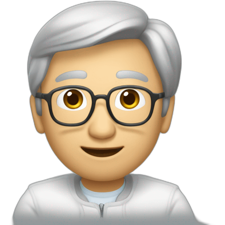 Kasym Jomart Tokayev saying "Көтіңді қыс" emoji