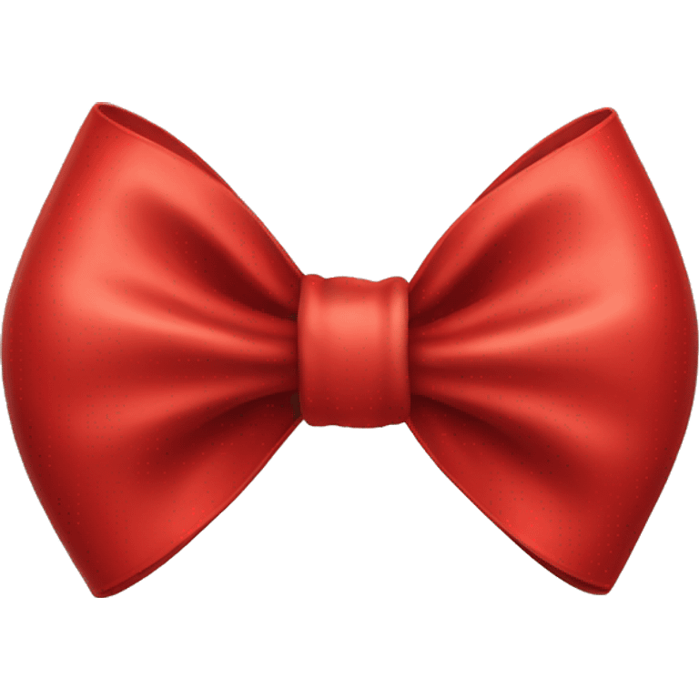 Red bow emoji