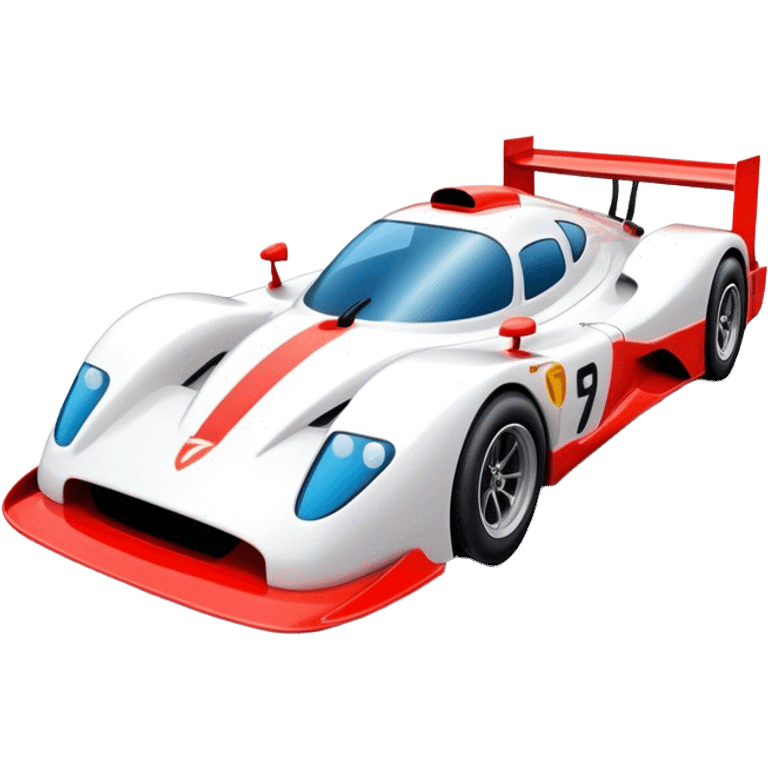 Super race car  emoji