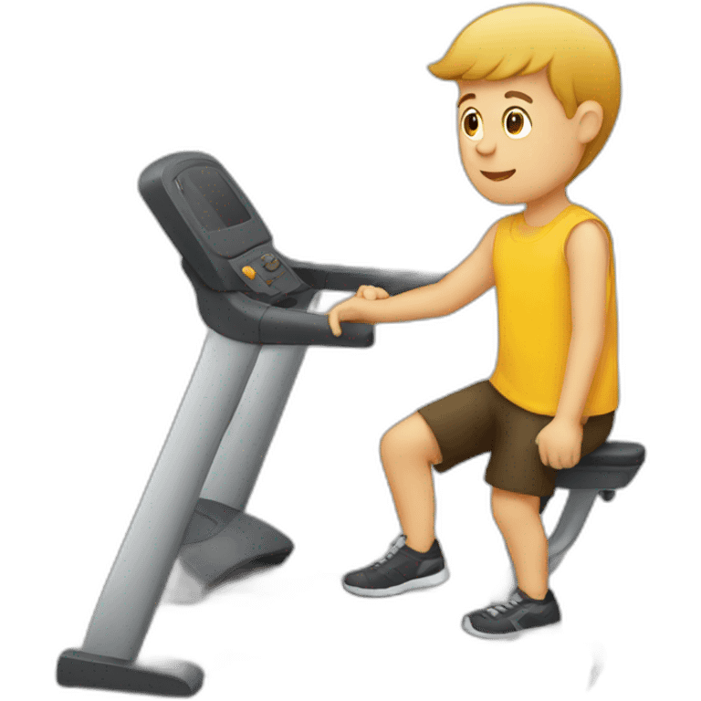 stairmaster emoji