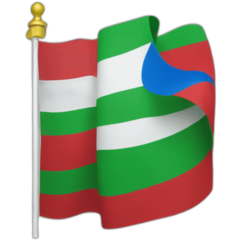 Dagestan flag emoji