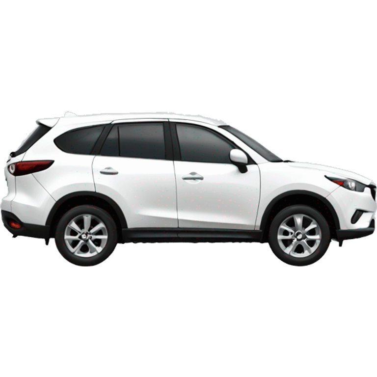 White Mazda suv  emoji