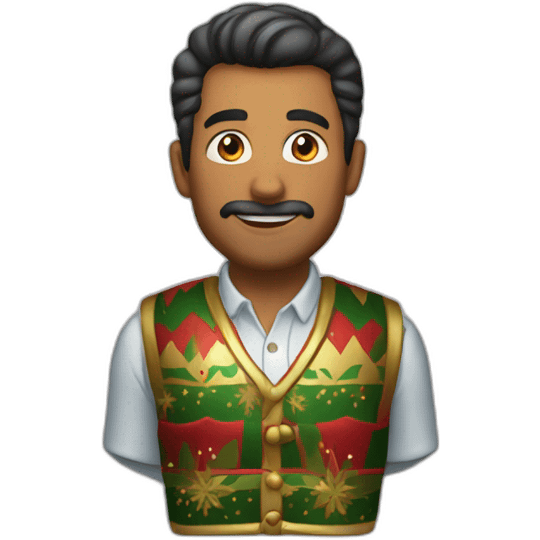 HOMBRE NAVIDEÑO emoji