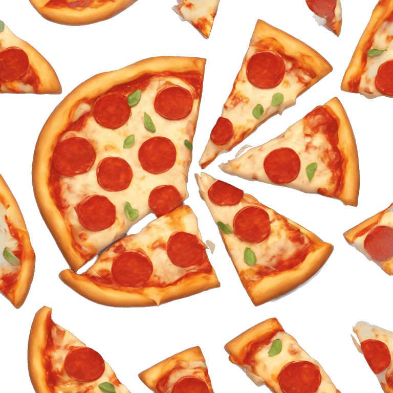 pizza with sauce  emoji