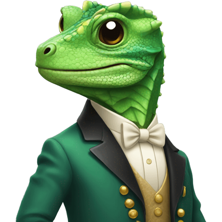 Fancy lizard  emoji