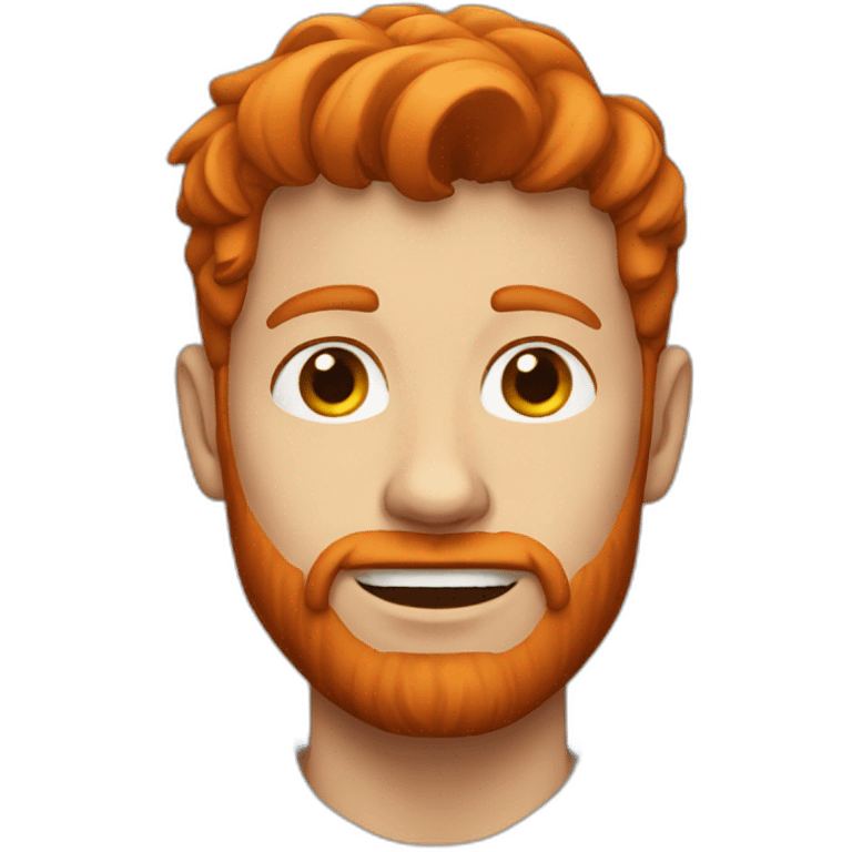 redhead guy emoji