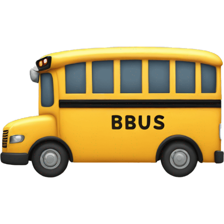 cat school bus emoji