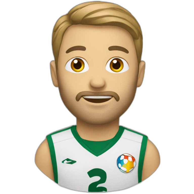 voiler qui joue au foot emoji