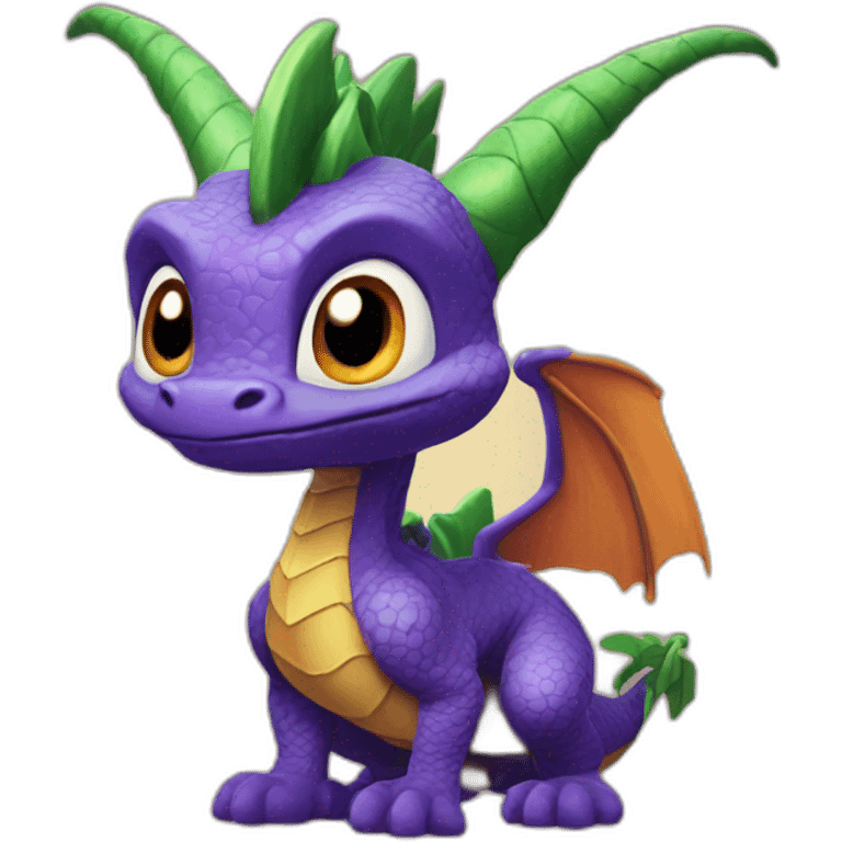 Spyro the dragon emoji