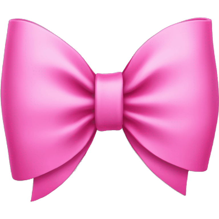 black and pink bow emoji