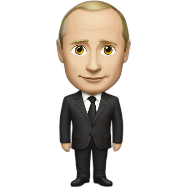 Putin in paris emoji