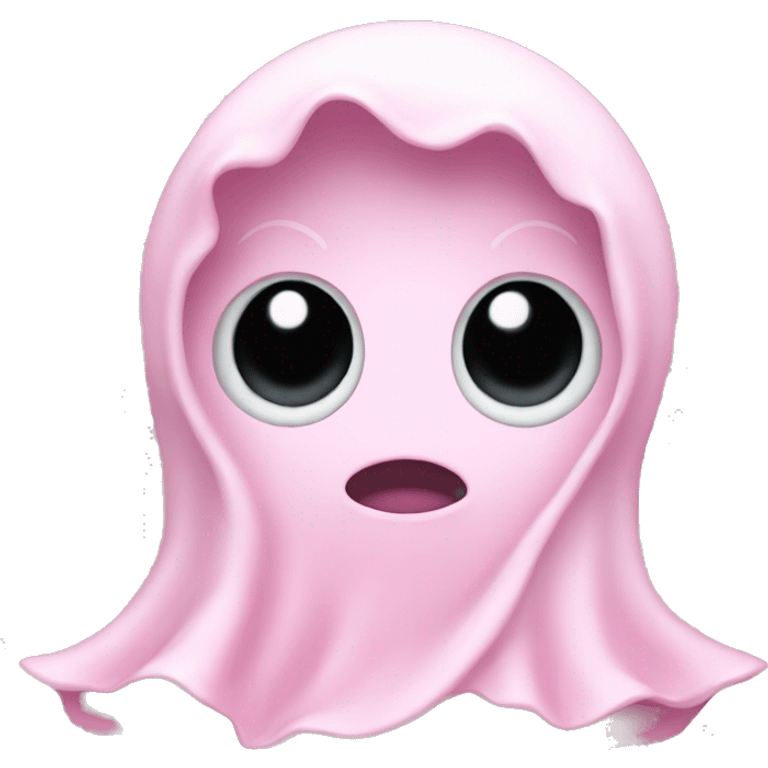 baby pink ghost emoji