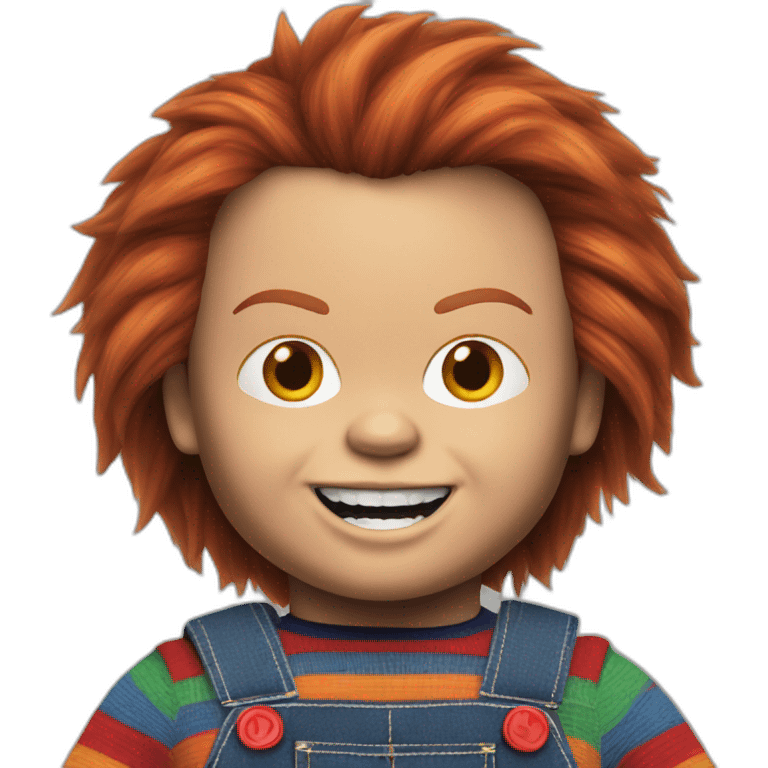 Chucky doll emoji