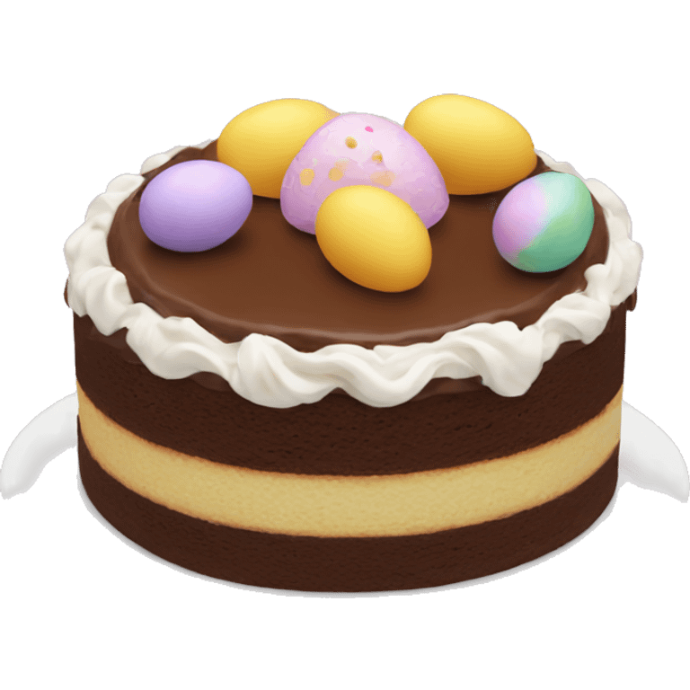 Easter cake emoji