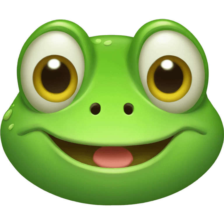 Happy  frog  emoji