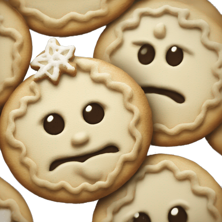 Christmas cookie  emoji