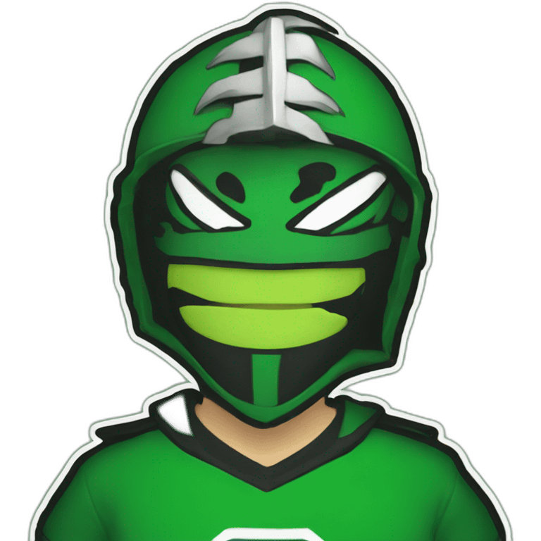 Ultras green corsairs logo emoji