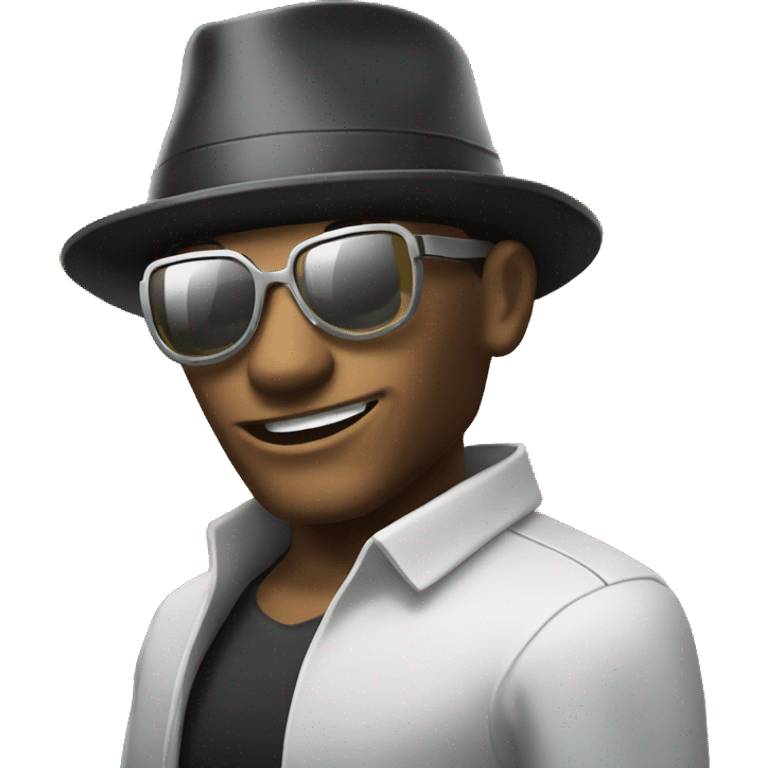 hacker with roulette casino  emoji