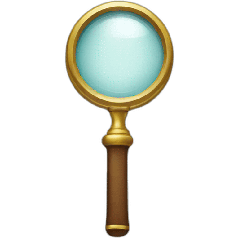 magnifying glass emoji